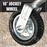10" Swing Up Jockey Wheel & 75x50mm U bolts