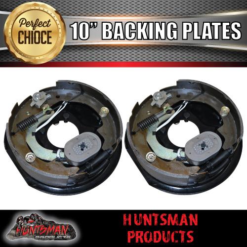 10" 6 Stud Trailer Electric Drum Brake & Coupling Kit