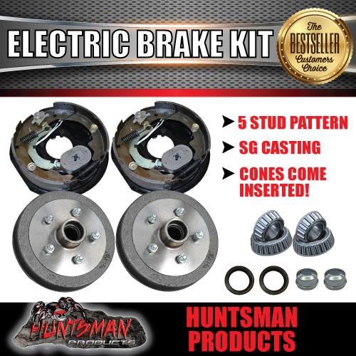 10" 5 Stud Trailer Electric Drum Brake Kit