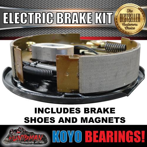 10" Trailer Electric Brake & Coupling Kit withJapanese Bearings!