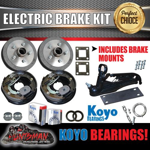 10" Trailer Electric Brake & Coupling Kit withJapanese Bearings!