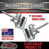 10" Galvanised 5 Stud Boat Trailer Mechanical Disc Brake & coupling kit.