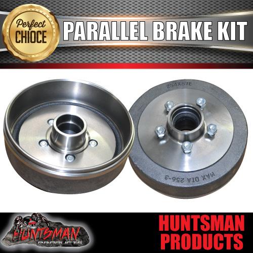 10" Parallel Trailer Electric Brake Kit. S.G Cast Drums.
