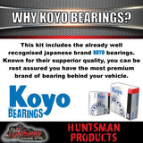 10" 5 Stud Hydraulic Disc Brake Kit With Japanese Bearings