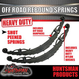 10 LEAF OFF ROAD TRAILER SPRING SET. 2500 KG